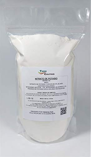 Engrais de nitrate de potassium 5kg. Fertilisants NPK 13-00-46 soluble dans l'eau