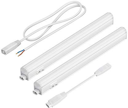 parlat LED Unterbau-Leuchten Rigel, je 31,3cm (warmweiß, 7,72W, je 397lm, 130°) 2er Set