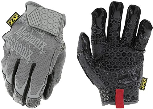 Mechanix Wear Box Cutter™ Work Gripper Gloves (Large, Grey)