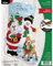 Bucilla 89308E Weihnachtsstrumpf mit Filzapplikation, Weihnachtsmann-Sammlung, 45,7 cm, Stoff, Rot/Ausflug, einfarbig (Getaway Solids), 1