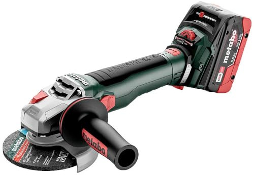 METABO 613057660 Akku-Winkelschleifer mit Batterie mit Ladegerät Akku