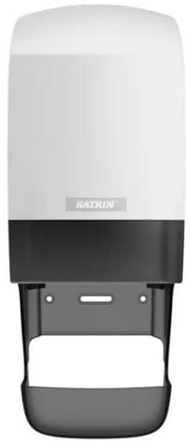 Katrin System Toilet Roll Dispenser with Core Catcher White 77465