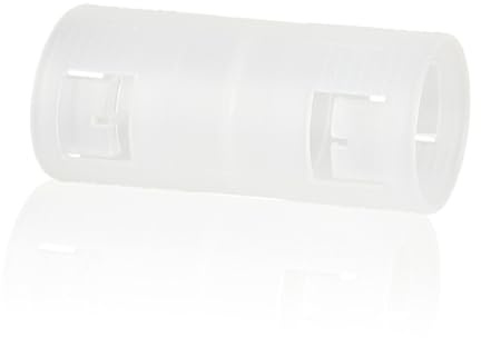 F-tronic 25 Stück Transparent Rohrmuffe RM20, PP, M20 Leerrohre Verbindung