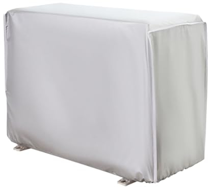 Funda Aire Acondicionado Exterior Protector Aire Acondicionado Exterior Cubierta Aire Acondicionado Exterior Impermeable A Prueba De Polvo Protector Solar (S)