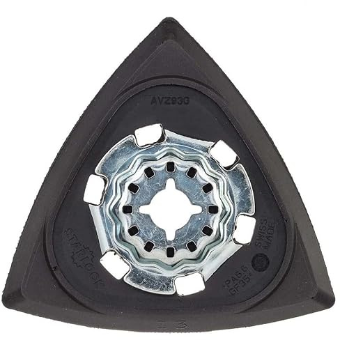 NaningLxh #2608000493 Sanding Plate Fits for AVZ93G GOP250CE Multi-Functional Cutting and Sanding Machine 93mm Durable New Replacement Parts for Bosch