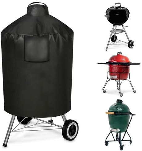 Teksome Housse De Protection pour Barbecue - Couverture Ajustable Et Résistante Au Vent,Housse Imperméable pour Gril | pour Utilisation en Extérieur Et en Plein Air pour Cuisine Barbecue Camping Et