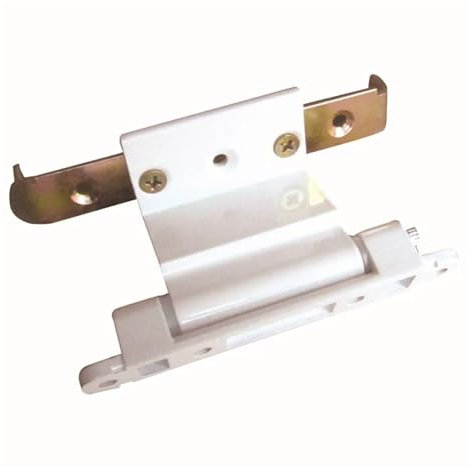 OTBEHUWJ Charnière de Porte en Alliage d'aluminium, Ouverture Plate et Facile à Ouvrir, en Plastique et en Acier, avec Support wanglan (Color : Right)