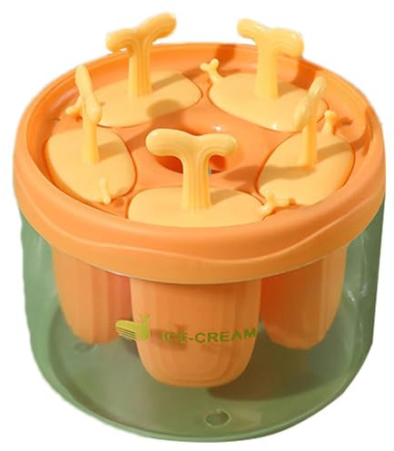 Moldes de helado, moldes pequeños para helado, 5 piezas, molde para paletas sin BPA, moldes para paletas de hielo con palitos para niños