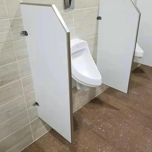 Urinal-Trennwand, Urinal-Sichtschutz, wandmontierte Urinal-Trennwand, öffentliche Toiletten-Trennwand, für Schulen/Kindergärten/Einkaufszentren/öffentliche Orte (Size : 3pcs)