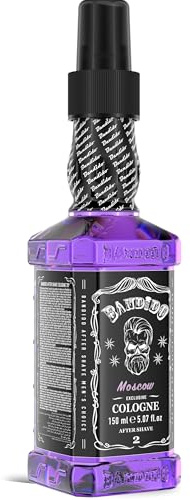 BANDIDO Dopobarba Uomo | After Shave Uomo Moscow 150ml | Effetto Idratante e Rinfrescante | Dopo Barba | Dona Freschezza e Protezione | Adatto a Tutti i Tipi di Pelle