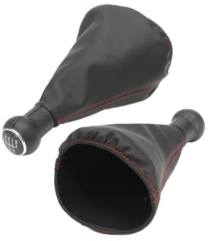 Schaltsack Schaltmanschette Schaltknauf Gang Auto 5 Geschwindigkeit Schaltknauf Stick Schaltknauf Kopf Für VW Für Golf 3 Für MK3 Für Vento Für Transporter Für Caravelle Für T4 1990-2003