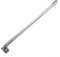 MeevrgR Barra de soporte ajustable para mampara de ducha, telescópica de acero inoxidable (400-600 mm), se adapta a 8-12 mm, acabado cromado de vidrio para duchas a ras de suelo (plana)