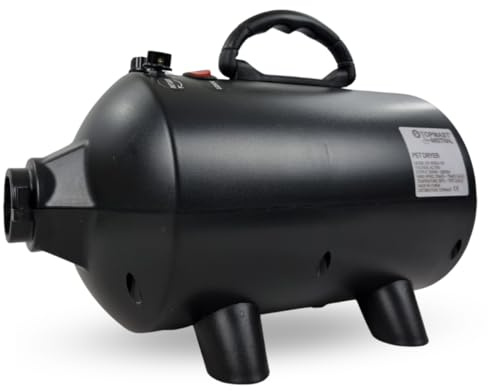 Topmast Mistral 2.0 - Soffiatore d'acqua 2400 Watt, nero