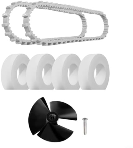 Bordfly Poolroboter Für Ersatzteile Impeller Mit Schrauben Riemen Und Kletterring Aus Robusten Materialien Für Verbesserte Reinigungsleistung Zahlreichen
