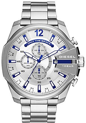 Diesel Reloj Cronógrafo para Hombre de Cuarzo con Correa en Acero Inoxidable DZ4477