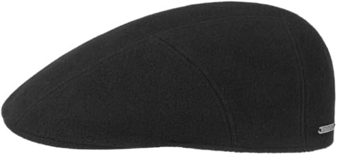 Stetson Reid Flatcap Schirmmütze meliert einfarbig Herren Herbst Winter