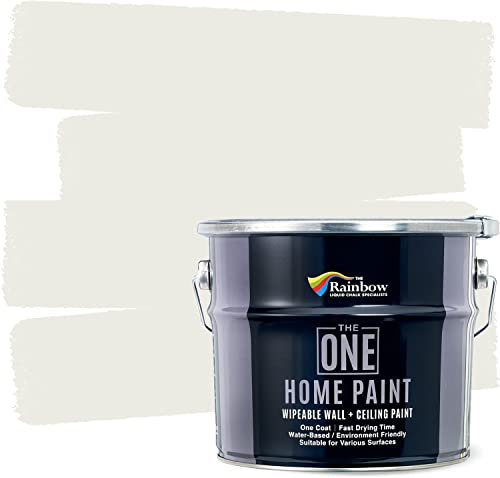 THE ONE Home Paint 2.5 Litres Water-based Wipeable Wall and Ceiling Paint (Cotton)