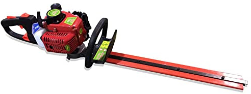 WindWilder Benzin Heckenschere 1,25PS Motorheckenschere Hecken Trimmer Motor Gartengeräte Trimmer Gartenschere Freischneider 180° drehbare, Fräserlänge 56 cm