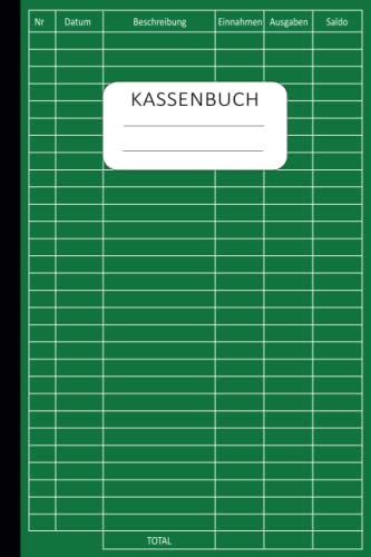 Kassenbuch Kleinunternehmer: Einnahmen und Ausgaben buch einfach eintragen perfekt für Kleinunternehmer, Vereine, Haushalt Und Selbständige - Din A5 - 08