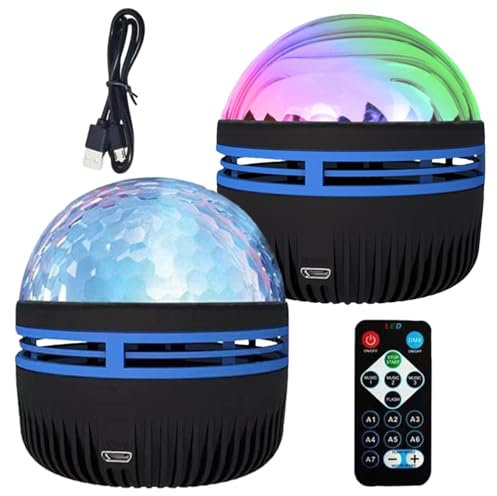 CoJJ 2 in 1 Northern Lights and Ocean Waves Projector, Northern Lights Lamp Northern Lights Projector with Remote Control, LED Ocean Galaxy Projector 14 Light Effects