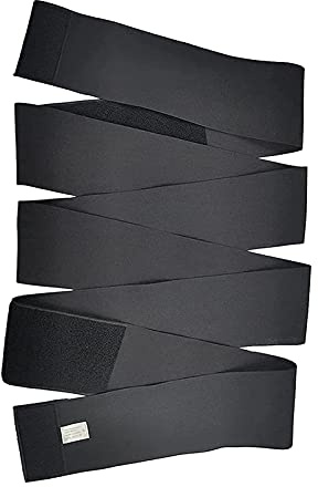 Murman Waist Trainer Taillentrainer Gürtel Damen Invisible Bandage Wrap Verstellbarer Taille Trimmer Für Frauen Für Gym Sport, Schwarz