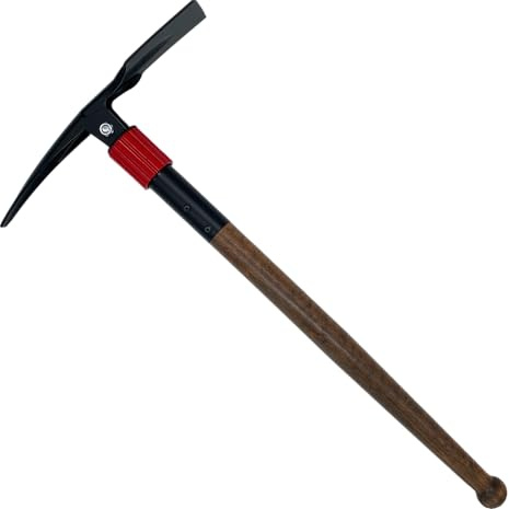 Berger & Schröter Pioche Pointue et Plate Pliable