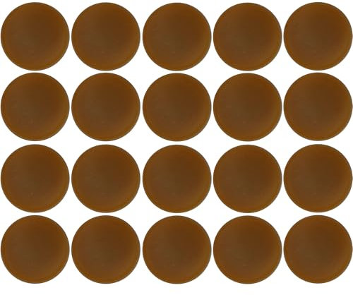 cyclingcolors 20x coprivite cappuccio plastica viti Torx T25 copertura coperchi tappi protezione plastica, Quercia rustico (Dub rustical)