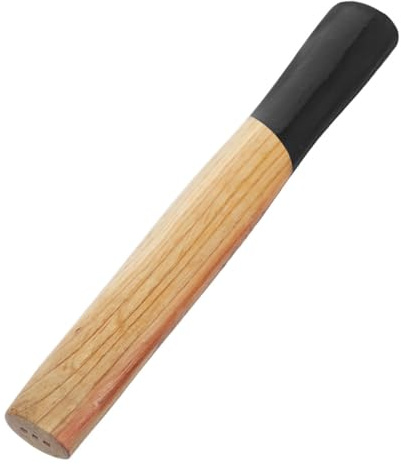 Ciieeo Poignée De Marteau En Bois Robuste 1250g, Manche De Rechange Ergonomique Antidérapant Compatible Marteaux à Tête Carrée Pour Travaux De Maçonnerie En Extérieur