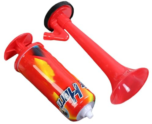 Fußball-Spielhörner - Laute Krachmacher,Handheld-Fußball-Luft-Jubelhorn, laute Stimme, Jubelhorn lauter Stimme für Luftpumpe Musikfestivals, Familientreffen und mehr verwenden. Es ist einfach zu bedi