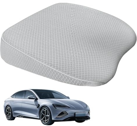 Elevador de asiento de coche para adultos | Cojines de coche de 3.2 pulgadas de grosor, soporte de cintura | Cojín de accesorios ergonómico para proporcionar un mejor ángulo de visión