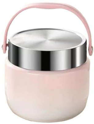 Boîte à lunch isolé - thermss alimentaires de 1200 ml | Conteneur de nourriture thermique, grande capacité de 1200 ml, acier à l'épreuve des fuites et en acier inoxydable, pour chaud et froid, travail