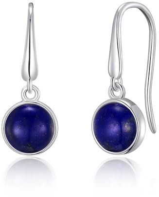 Philip Jones Lapis Drop Earrings