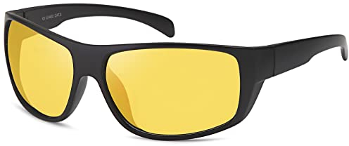 FEINZWIRN Nachtfahrerbrille Brille gelbe Gläser für nächtliche Autofahrten bzw. Motorradfahrten