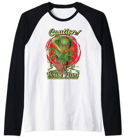 Venus Fly Trap Carnivorous Untrained House Plant Design Raglan Baseball Tee