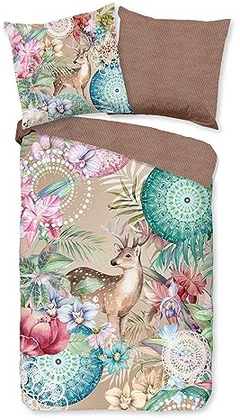 HIP Flanell Bettwäsche Hebe Multi