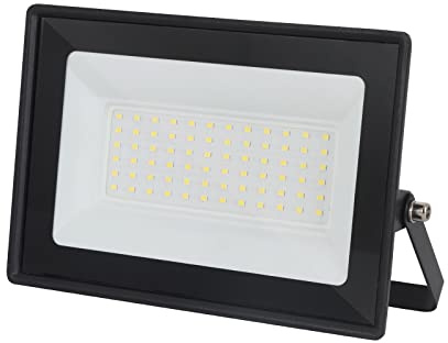 FUPE LED Strahler,50W,Außenstrahler 5000LM,Fluter Außen IP65 Wasserdichte,Außenstrahler zur Wandmontage,72 LED Scheinwerfer 6500K Kaltweiß,für Garten, Innenhöfe Garagen