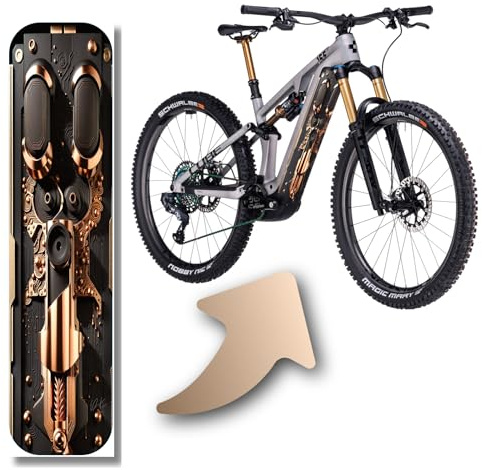 Designfolie für E-Bike Akkucover für CUBE Stereo | Reaction Hybrid Modelle, Rahmenschutz eBike, Fahrrad Aufkleber, Bike Sticker (Cube Abdeckung 20-04377, 21-11463, 20-01818, Circuit Sentinel)