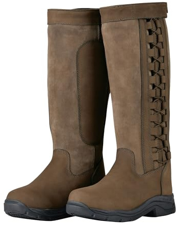 Dublin Pinnacle Boots III, Chocolate, Ladies 9