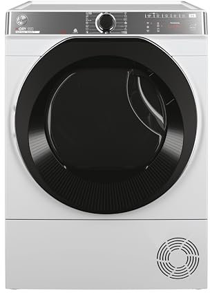 Hoover H-Dry 550, NR4 H7A2TCBEX-S, Asciugatrice, 7 KG, Classe E, 67 dB, Programma Lana, 16 programmi, Bianco, AxLxP 85x50x46,5 cm
