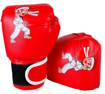 Guantes de boxeo para niños, guantes de boxeo transpirables para edades de 3 a 13 años, guantes de sparring para saco de boxeo, kickboxing, muay thai, artes marciales mixtas
