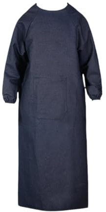 Generic Grembiule Da Saldatura con Tasca, Abbigliamento Da Lavoro Efficiente, Durevole, Grembiule a Maniche Lunghe Resistente per Saldatori, Adulti, Forgiatur, Lunghezza 135 Cm