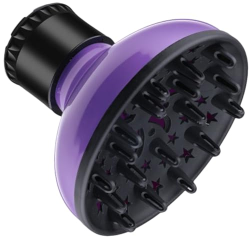 LOORGVEL Salon Haartrockner Diffusor Aufsatz Universeller Haartrockneraufsatz Trockenhaube für Locken Styling und Schonendes Trocknen Leicht und Robust für Salon und Zuhause
