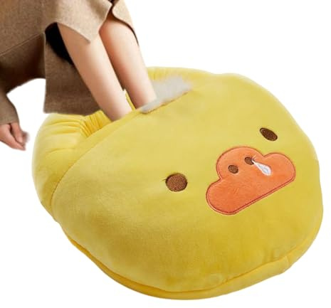Cute Scaldapiedi Elettrico, Scarpe Di Peluche Riscaldate Elettricamente A Forma Di Animale Per Riscaldare I Piedi, Presa USB, Per L'uso A Casa, Ufficio, Regali Premurosi L'inverno