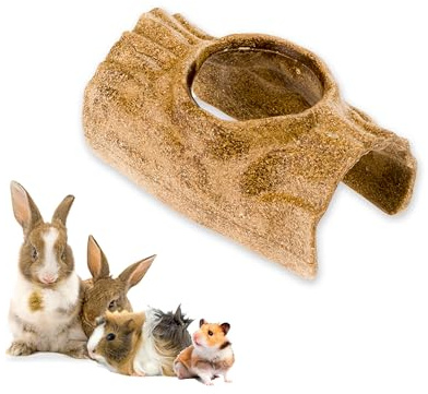 Ferplast Snack Naturale per Roditori, Criceti, Cavie e Conigli, Favorisce l’Igiene Dentale, Stimola il Gioco e offre Gusto e Benessere ogni giorno, a forma di Tronco