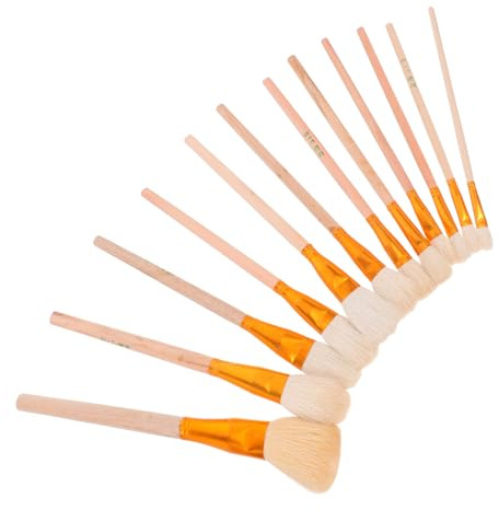 Tofficu Lot de 12 Brosses de Pollinisation pour Jardinage Intérieur, Outils de Culture des Fleurs et Arbres Fruitiers, Stylo Pollinisateur Ergonomique Réutilisable, Précision