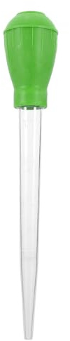 SOIMISS Small Aquarium Dropper 30ml Acrylic Fish Tank Waste Removal Tool Compact Design Light Green for Small Aquariums