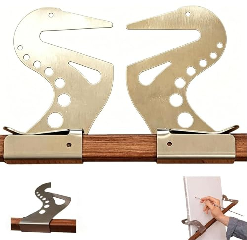 Künstler Handstützbrücke, verstellbare Staffelei-Handstützen-Stützstange, Handgelenkstützenständer aus Metall mit selbstsicherndem Schwerkraftdesign, einstellbare Höhe und Winkel zum Zeichnen (1PC)