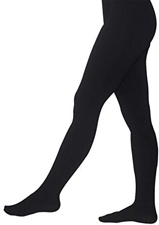 AceAcr Boys Ballet Tights Stretchy Dance Pants Soft Ballerina Leggings Knitted Black Gymnastic Tights