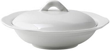 NTIYOU Beurrier Céramique Blanche, Grand Porte-Beurre avec Couvercle et poignée, Peut être utilisé for Le Moule à Beurre dans Les Restaurants d'hôtel Accessoire de Cuisine (Size : S)
