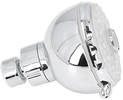 Glomora LED-Regenduschkopf, 3-Farben-Temperatursensor, Beleuchteter Duschkopf, Hoher Druck Für Heim- Und Hotelbäder